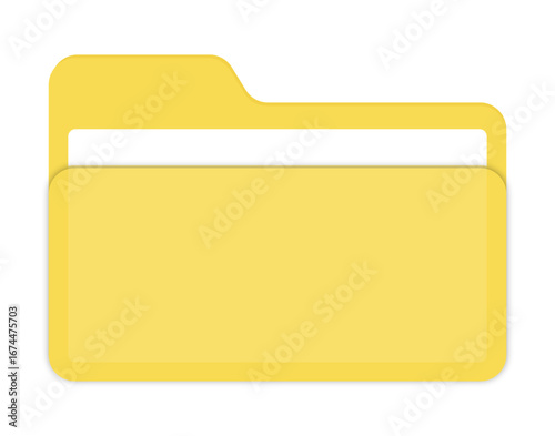 Yellow folder icon