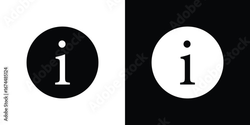 Info icon. filled flat sign for mobile concept and web