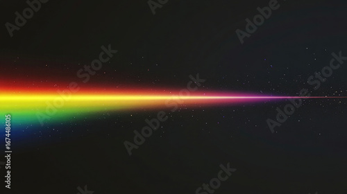 Visible Light Spectrum Gradient Background