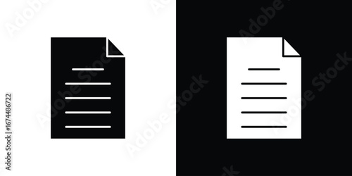 File icon. filled flat sign for mobile concept and web