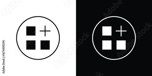Apps icon. filled flat sign for mobile concept and web