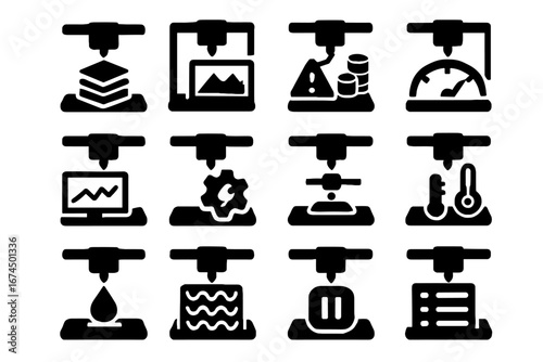 Detection printing icon vector layer output adjustment nano resolution printer ink high