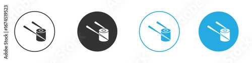 Sushi icon. glyph vector icons collection