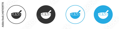 Soup icon. glyph vector icons collection