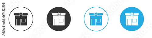 Pharmacy icon. glyph vector icons collection