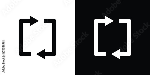 Exchange icon. filled flat sign for mobile concept and web