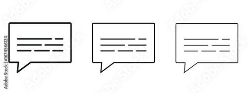 Subtitles icon in linear versions. Editable line