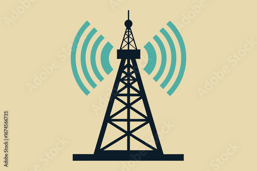 radio tower and radio