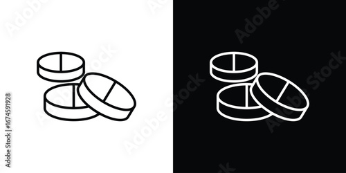 Medicine icon logo vector template
