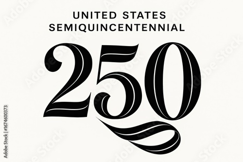 United States Semiquincentennial 250 Anniversary Design