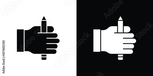 Self expression icon. filled flat sign for mobile concept and web