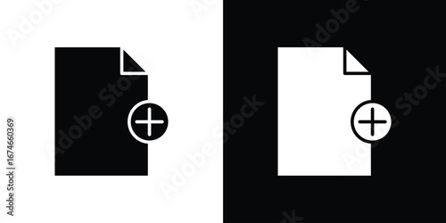 Delete Document icon. filled flat sign for mobile concept and web