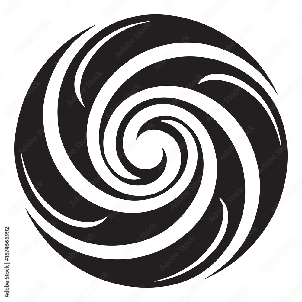 Obraz premium abstract swirl design vector