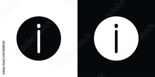 Info icon. filled flat sign for mobile concept and web