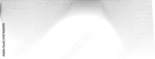 Thin, curving lines form continuous wavy patterns, creating a sense of movement with subtle transparency shifts.