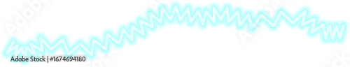 Fluid neon energy line with a contemporary flowing motion, creating a dynamic high-voltage effect.