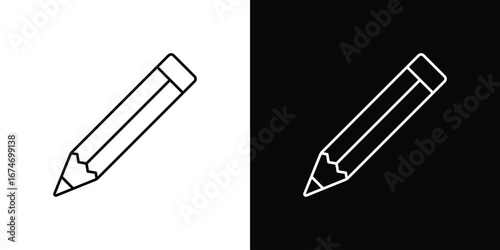 Pencil icons for UI, apps, and websites