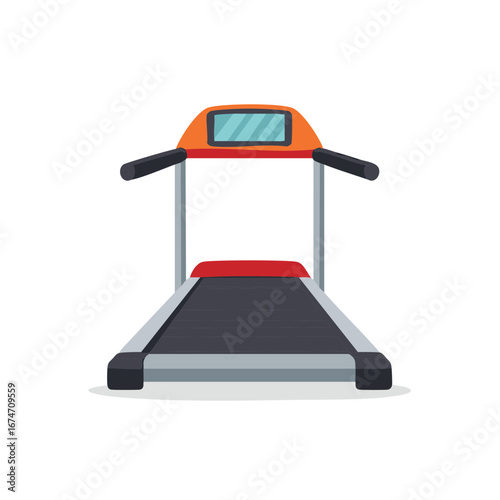 Treadmill for Exercising at Home Gym Cardio Fitness Training Machine Flat
