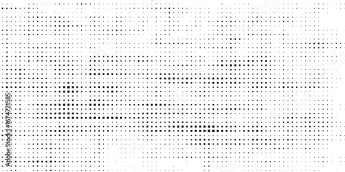 Horizontal halftone with grey rhombus pattern background. Vector Illustration.