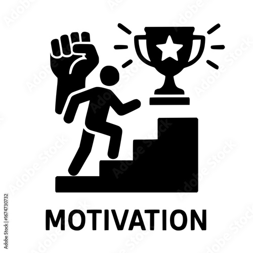 Achieving Success: Climbing Steps to Victory and Triumph!