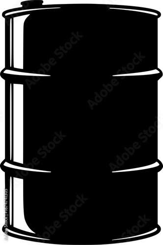 oil barrel silhouette
