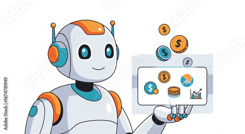 Robot advisor provides smart financial analysis using artificial intelligence innovation