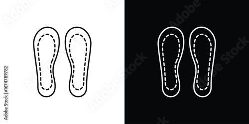 Soles icon symbols. Simple pictograms for web sites and mobile app