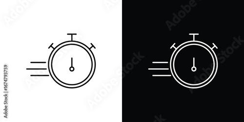 Express icon symbols. Simple pictograms for web sites and mobile app