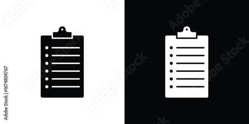 List icon collection flat style - stock vector.