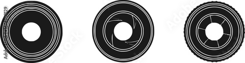 prime lens icon
