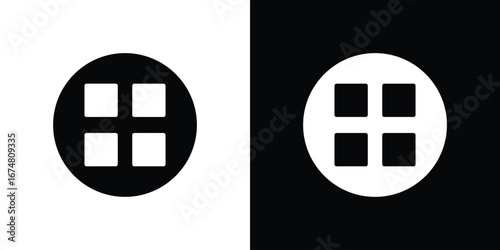 Apps icon collection flat style - stock vector.