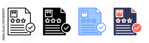 Minimum Viable Product Icon Set Multiple Style Collection
