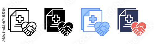 Condition Icon Set Multiple Style Collection
