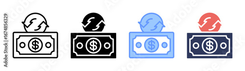 Rollover Icon Set Multiple Style Collection