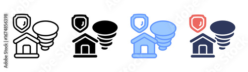 Catastrophic Icon Set Multiple Style Collection