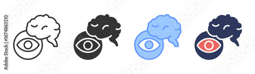Intelligence Analysis Icon Set Multiple Style Collection