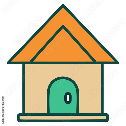 Home Icon 3D Art Illustration