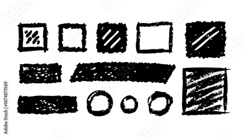 Abstract Chalk Strokes texture grunge