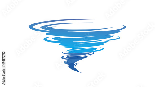 Blue Tornado Swirl storm weather