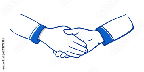 Handshake agreement partnership deal business