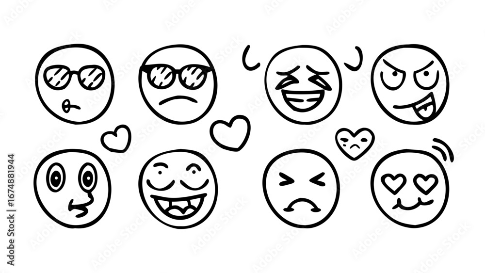 Fototapeta premium Smiling Face with Hand Over Mouth emoji