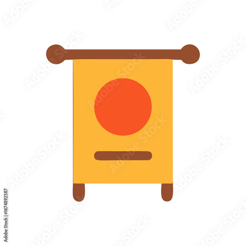 Business branding with a minimalistic wooden stand ideal for marketing materials, presentations, and promotional content.