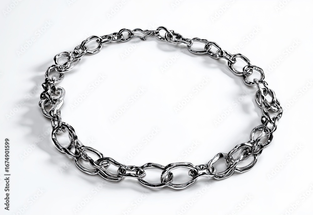 custom made wallpaper toronto digitalCircular metal chain necklace