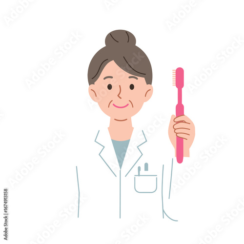 cartoon doctor with syringe