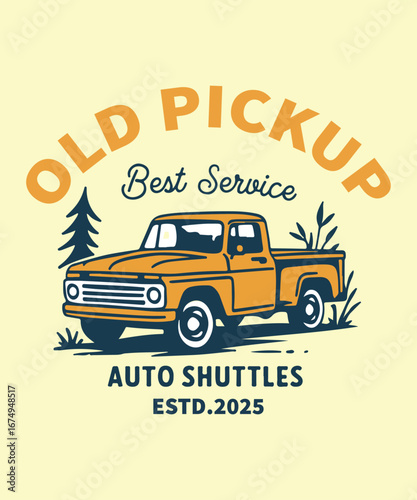 you will get vintage retro t shirt illustration, vintage t shirt design, outdoor ,adventure, car t shirt,summer t shirt, holiday,outdoor badge logo design