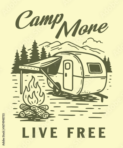you will get vintage retro t shirt illustration, vintage t shirt design, outdoor ,adventure, car t shirt,summer t shirt, holiday,outdoor badge logo design
