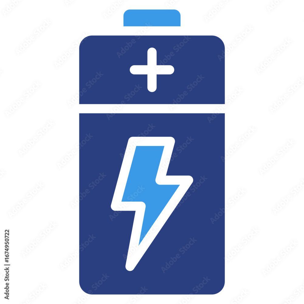 Fototapeta premium Battery Icon Element For Design