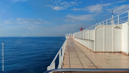 On board the car ferry