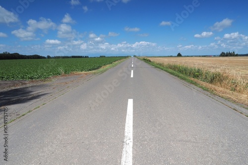 Rural roads in Hokkaido