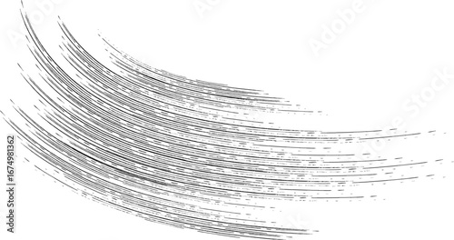Scribble black strokes vector set. Charcoal pencil straight horizontal lines. Grunge smears, thin and thick chalk strokes, pencil dividers. b.eps